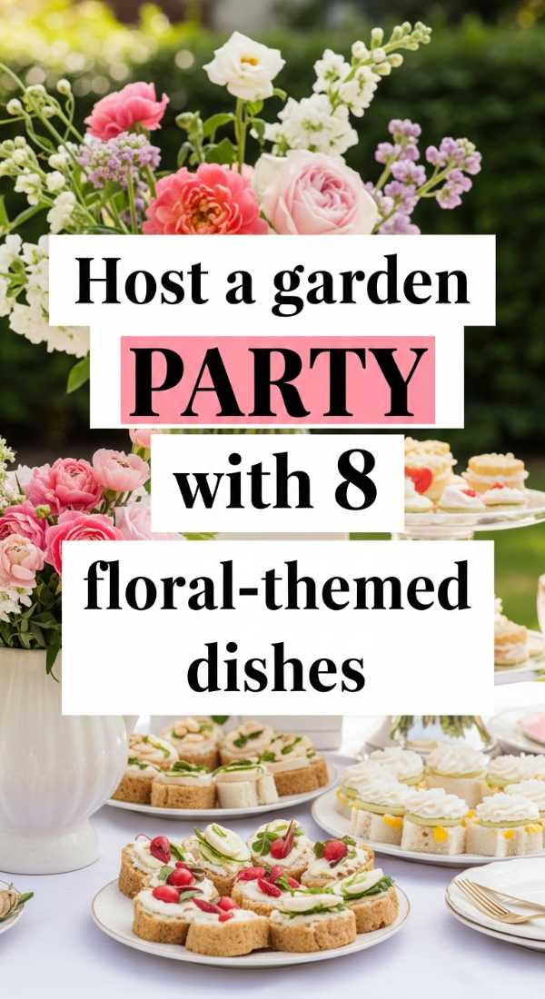 Host A Garden Party With 8 Floral Themed Dishes 69e5d851e9f67