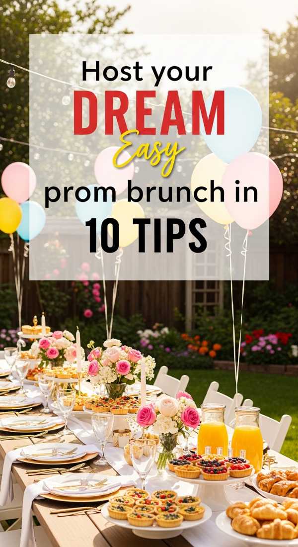Host Your Dream Prom Brunch In 10 Quick Tips 69f0ccded6f53