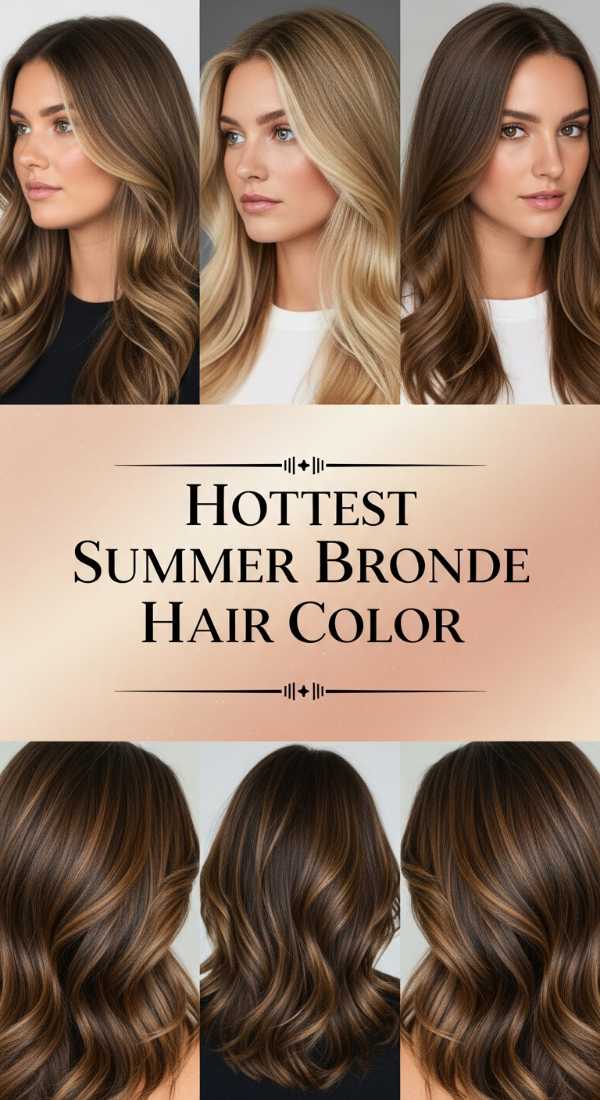 Hottest Summer Bronde Hair Color 69f261c456cf2