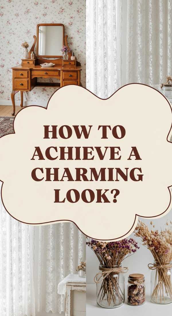 How To Achieve A Charming Look For Timeless Comfort 69df1b4457b46