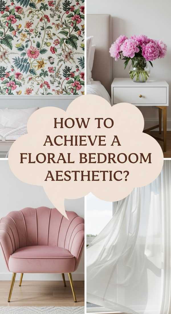 How To Achieve A Floral Bedroom Aesthetic For Ultimate Relaxation 69f2f4ec55191