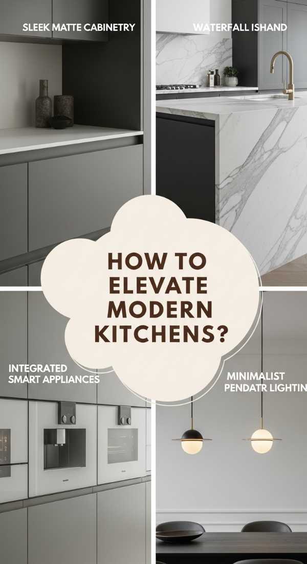 How To Achieve A Futuristic And Functional Modern Kitchen Aesthetic 69e3243660151