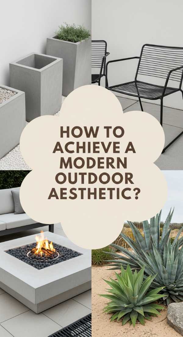 How To Achieve A Modern Outdoor Aesthetic For Minimalist Home Living 69f080520869e