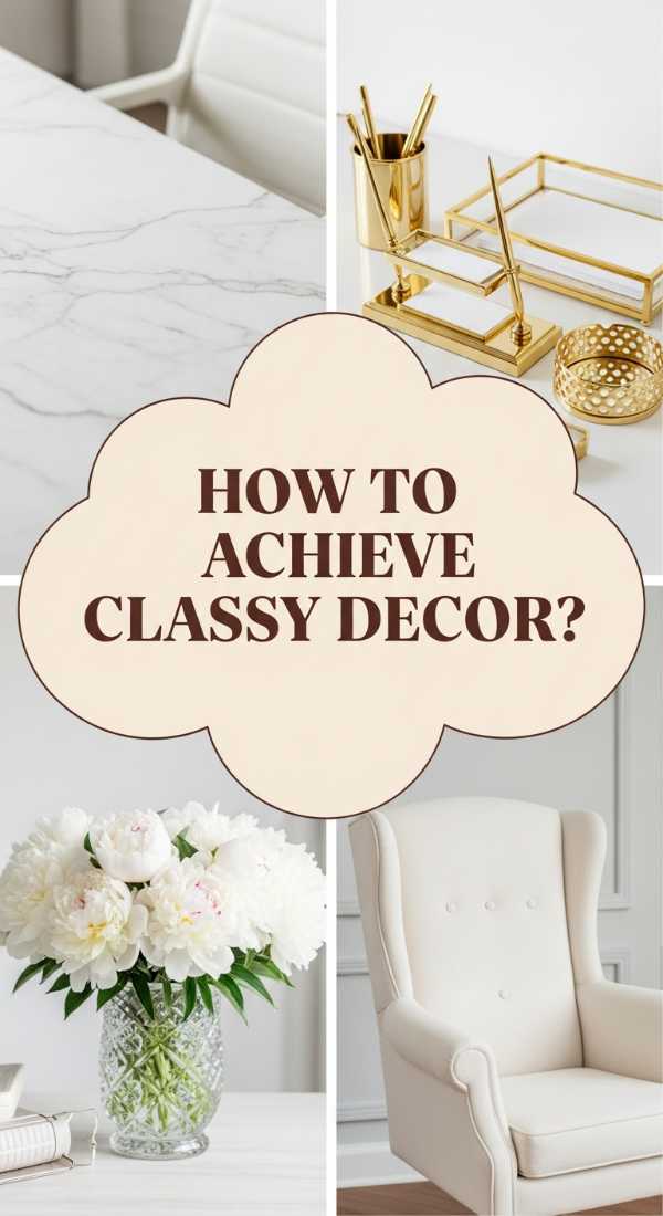 How To Achieve Classy Office Decor For A High End Feel 69df1b4981e25