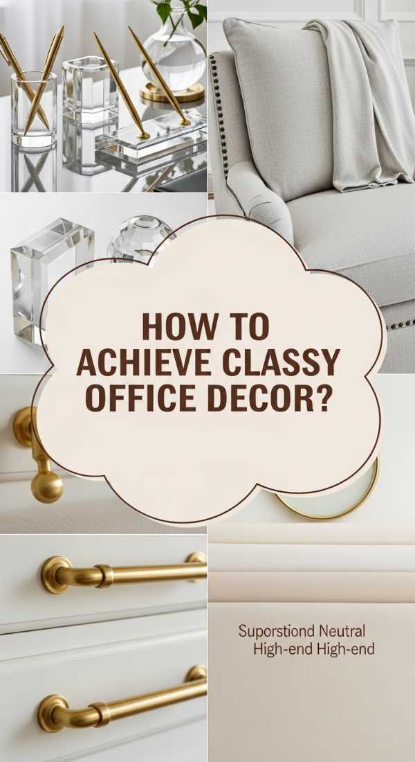How To Achieve Classy Office Decor For A Sophisticated Ambience 69e9fb23b6a01
