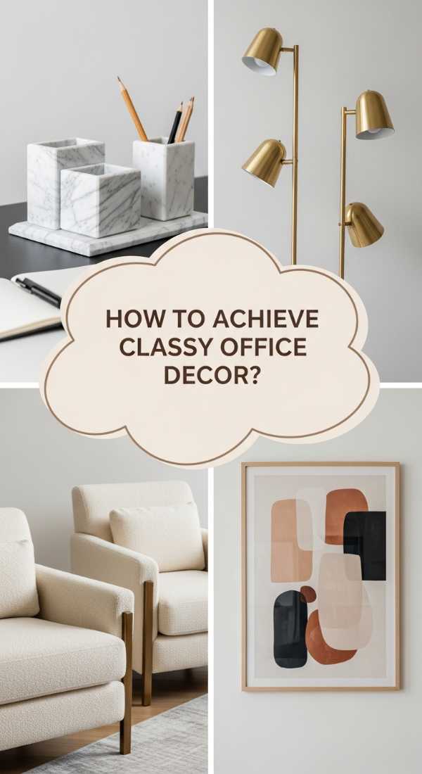 How To Achieve Classy Office Decor For A Sophisticated Career 69f232d3228aa