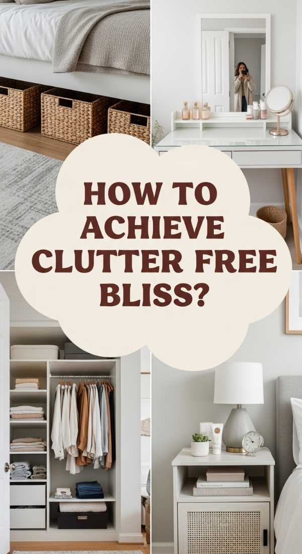 How To Achieve Clutter Free Bliss For A Peaceful Mindset 69e3256dce74a
