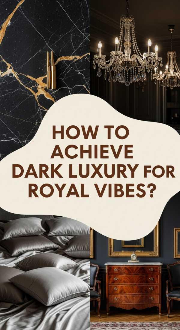 How To Achieve Dark Luxury Decor For A Royal Atmosphere 69e4b9243e9ce