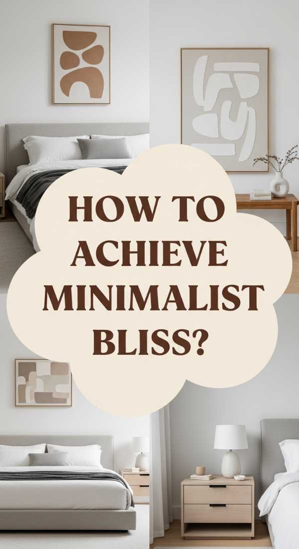 How To Achieve Minimalist Bedroom Bliss For Instant Zen 69ecad0d5aa2c