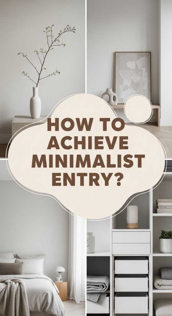 How To Achieve Minimalist Entryway Decor For A Calm Arrival 69eb411d7925c