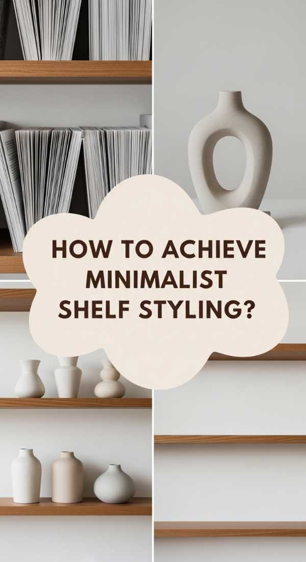 How To Achieve Minimalist Shelf Styling For A Sophisticated Look 69eb42c1321d5