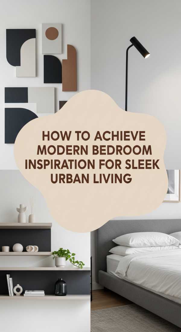 How To Achieve Modern Bedroom Inspiration For Sleek Urban Living 69e4bf41c43b2