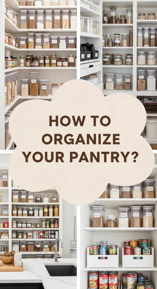 How To Achieve Realistic Pantry Organization For A Seamless Kitchen Flow 69ef13b3b1886