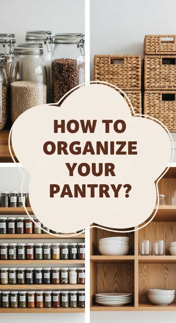 How To Achieve Realistic Pantry Organization For A Stress Free Kitchen 69edfdb7a903d