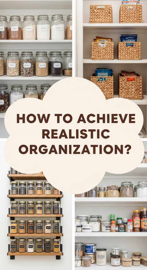 How To Achieve Realistic Pantry Organization For A Stress Free Kitchen 69f23509a77f2