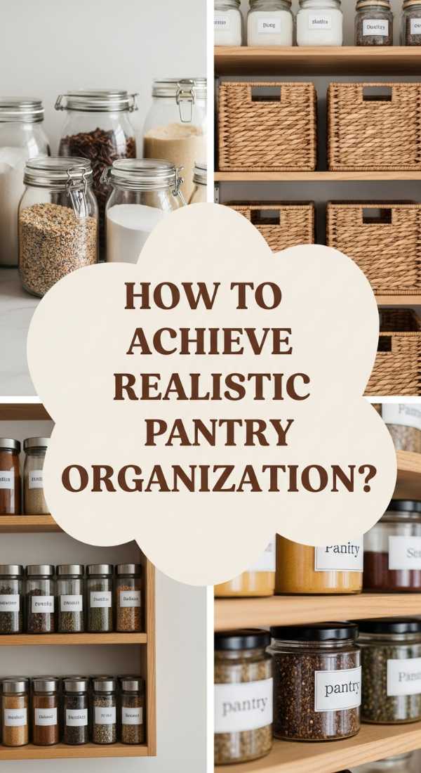 How To Achieve Realistic Pantry Organization For Stress Free Cooking 69f2f7f725155