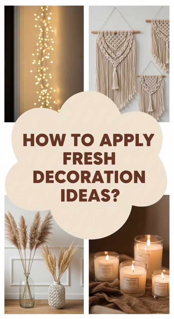 How To Apply Fresh Decoration Ideas For An Instant Room Glow Up 69f0822ccf2a1