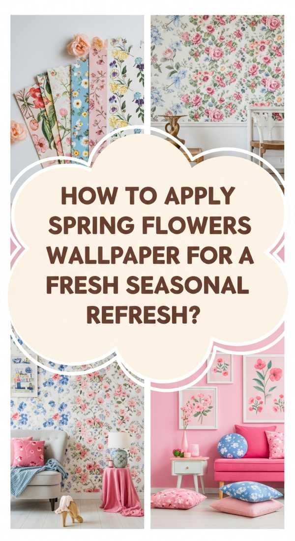 How To Apply Spring Flowers Wallpaper For A Fresh Seasonal Refresh 69f080477afff