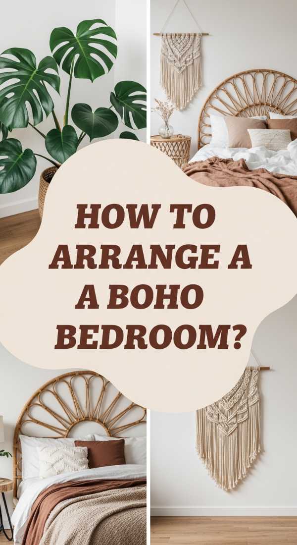 How To Arrange A Boho Bedroom For Inner Calm And Nature Vibes 69f2f7fce790f