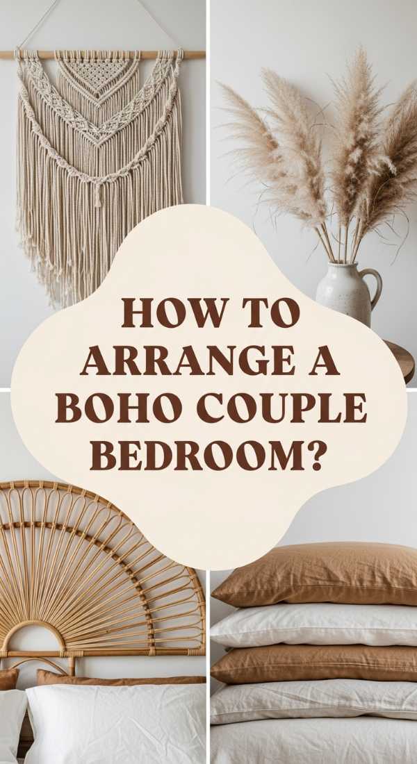 How To Arrange A Boho Couple Bedroom For A Relaxed Sanctuary 69edf963c375c