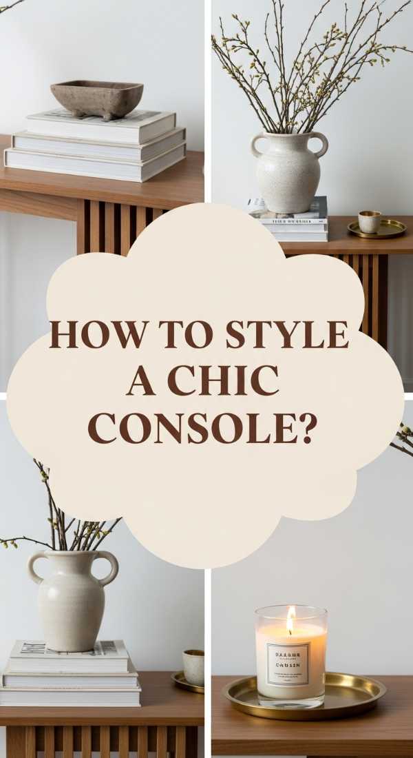 How To Arrange A Console Table For A Chic And Polished Greeting 69eb42ccee790