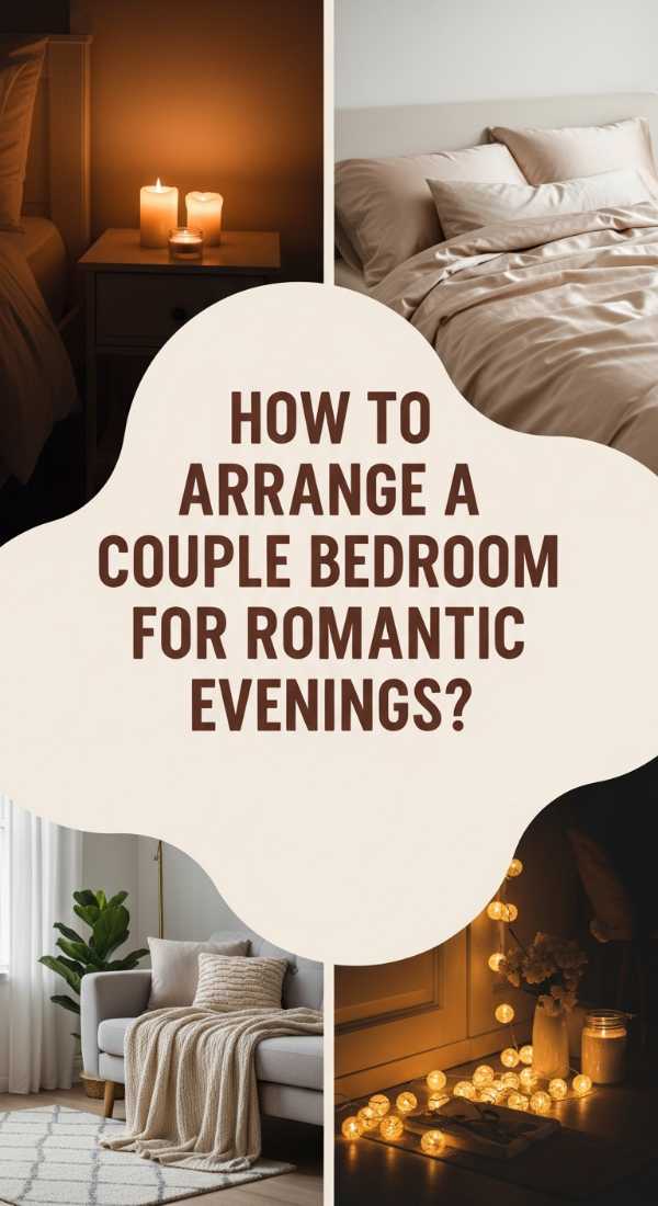 How To Arrange A Couple Bedroom For Romantic Evenings 69dde908ea076