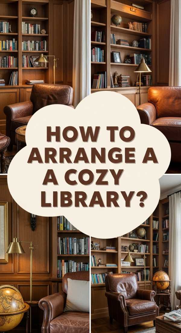 How To Arrange A Cozy Library For Quiet Literary Escapes 69e7227a8f23c