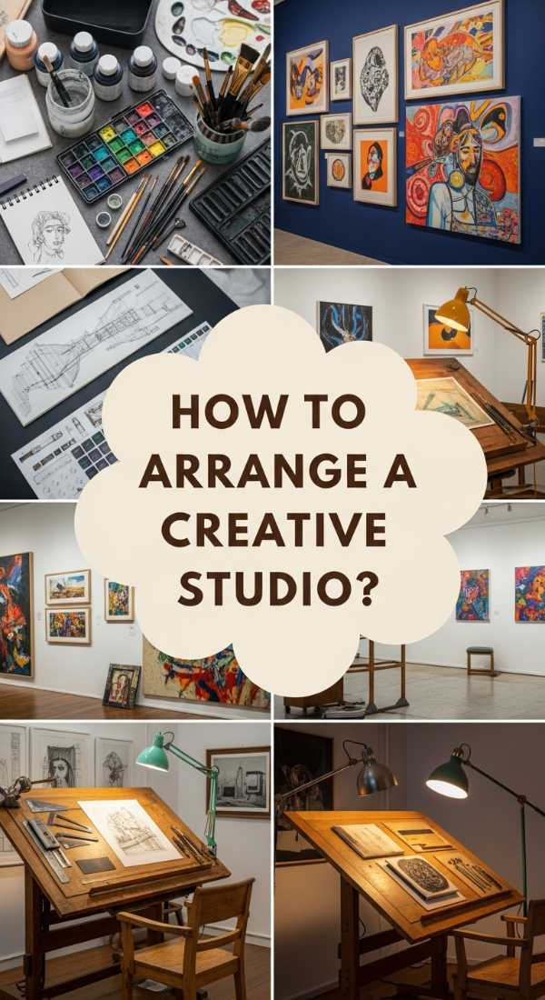 How To Arrange A Creative Studio For Artistic Flow 69e4b91e45d90