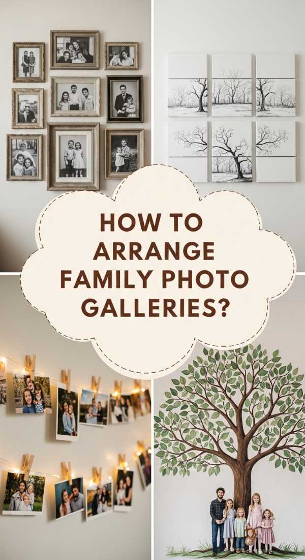How To Arrange A Heartfelt Family Gallery For Endless Home Comfort 69f2fe217405b