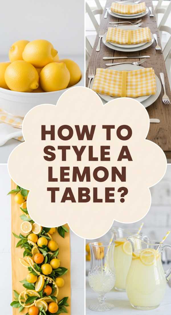 How To Arrange A Lemon Table For A Vibrant Summer Vibe 69df1b46a672d