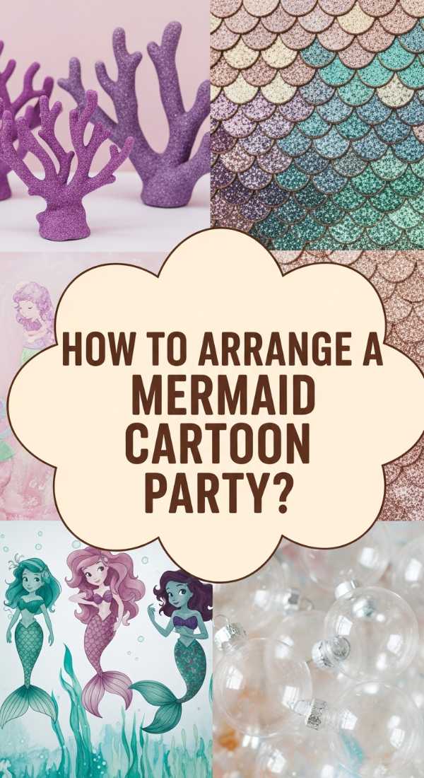 How To Arrange A Mermaid Cartoon Party For A Magical Deep Sea Fantasy 69eb4108568b9