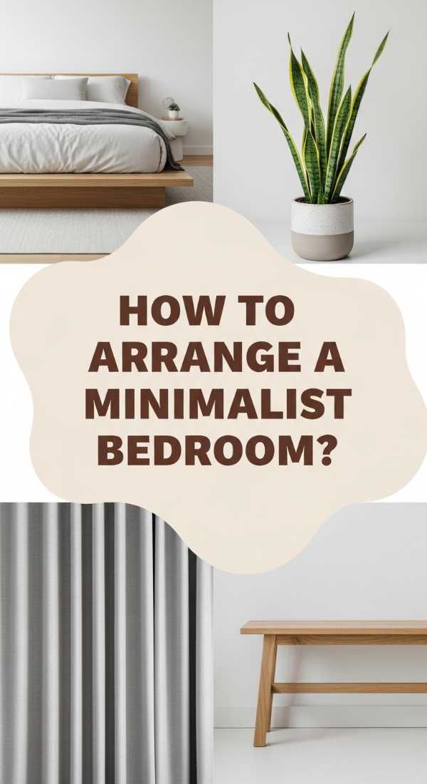 How To Arrange A Minimalist Bedroom Aesthetic For Mental Clarity 69e324352b60b