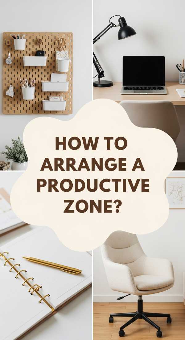 How To Arrange A Productive Zone For Better Focus 69e5fe0783f19