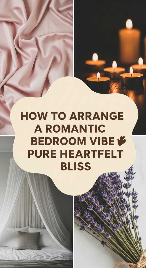 How To Arrange A Romantic Bedroom Vibe For Pure Heartfelt Bliss 69e4bf427e8da