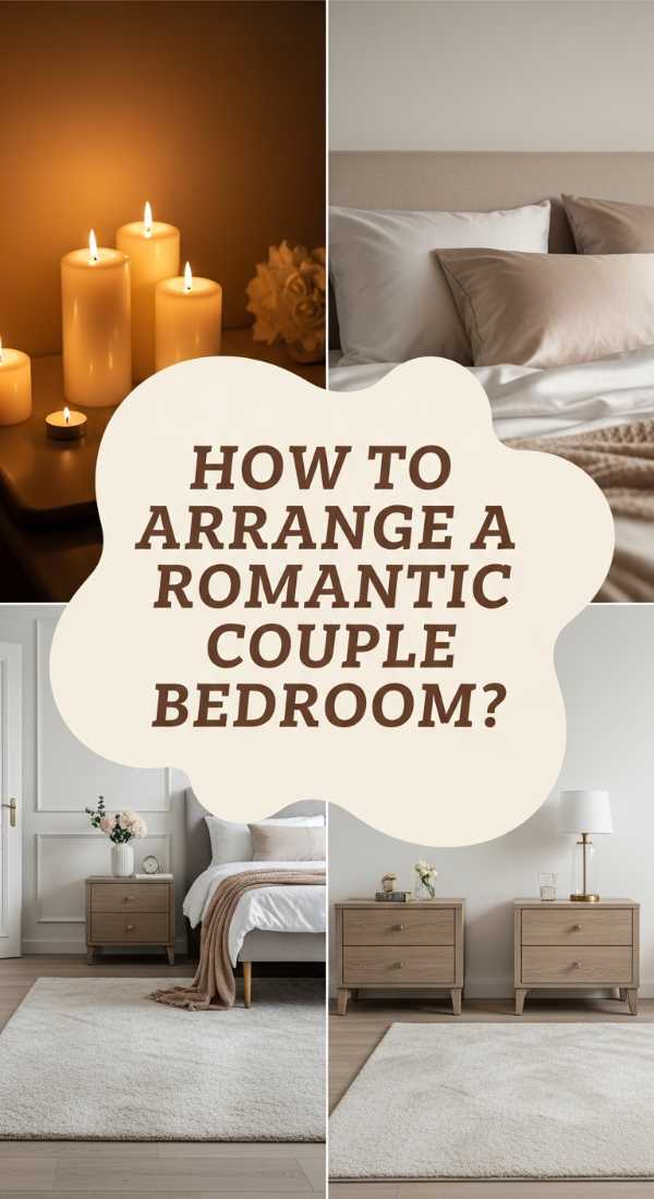 How To Arrange A Romantic Couple Bedroom For Lasting Connection 69edfc1823926