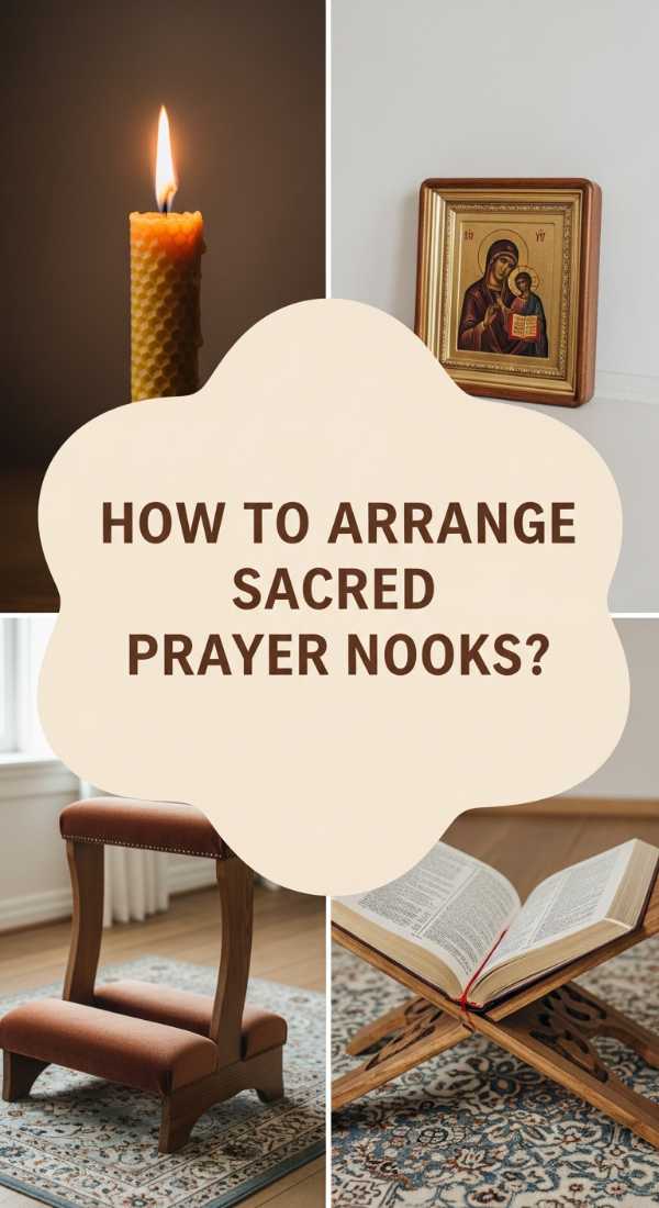 How To Arrange A Sacred Prayer Nook For Daily Spiritual Serenity 69df1e8321521