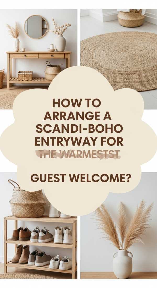 How To Arrange A Scandi Boho Entryway For The Warmest Guest Welcome 69e7213d27d8d