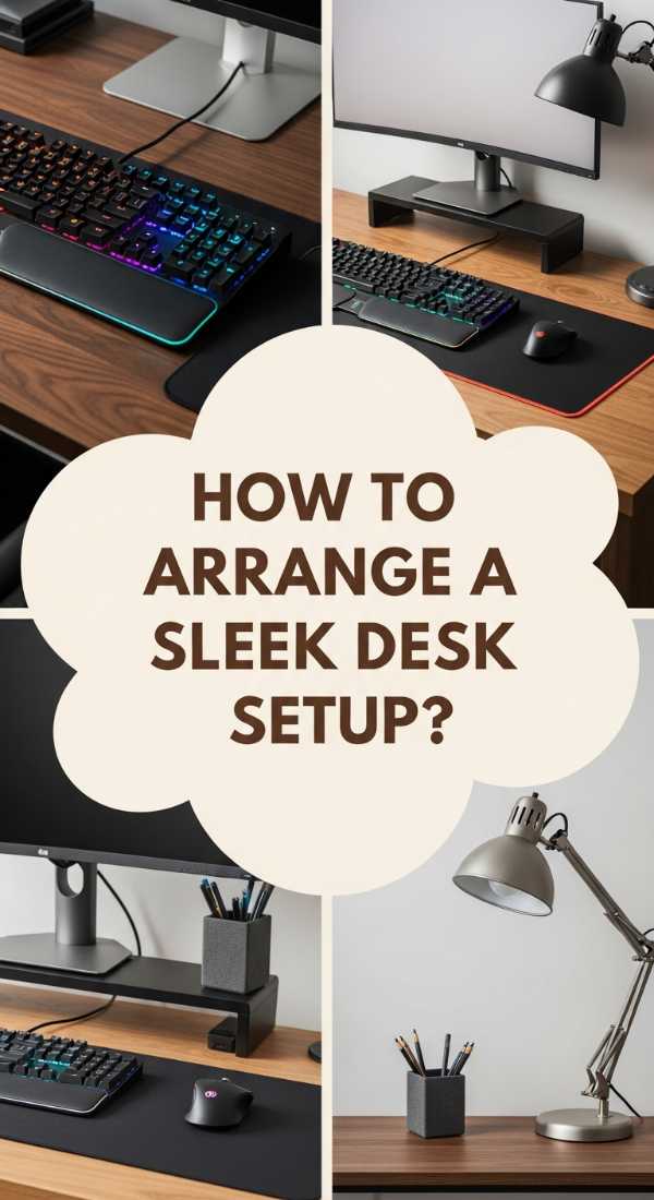 How To Arrange A Sleek Mens Desk Setup For Minimalist Focus 69e9fb361f5a5