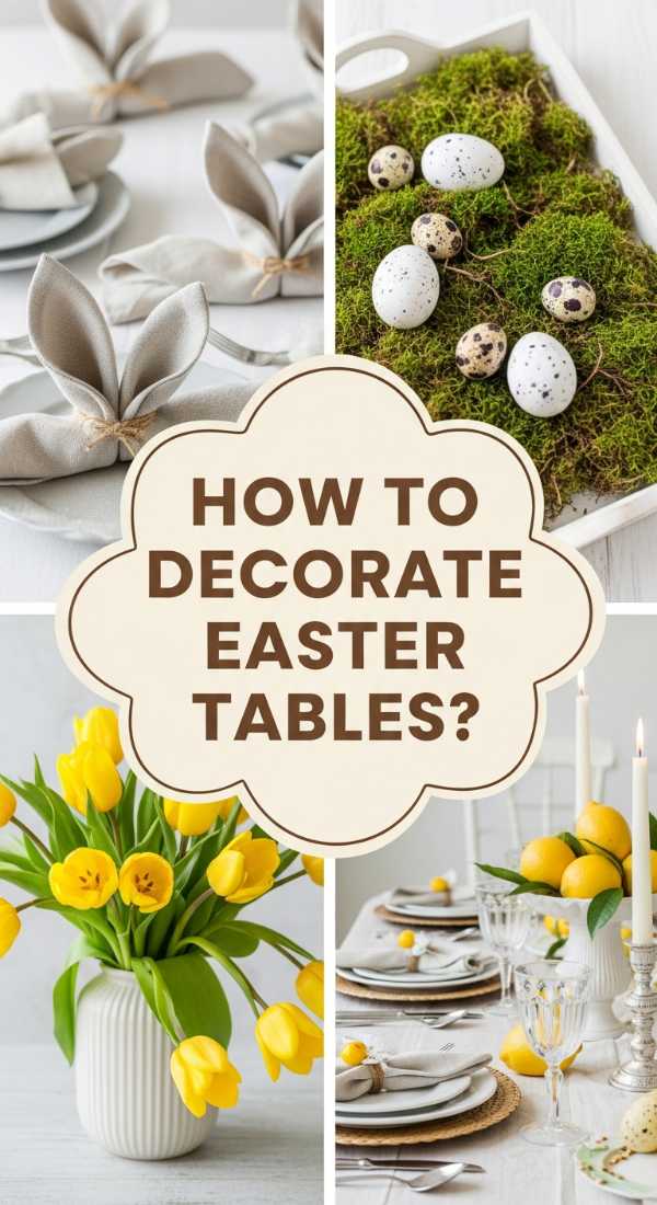How to Arrange a Whimsical Easter Table for Every Family Gathering