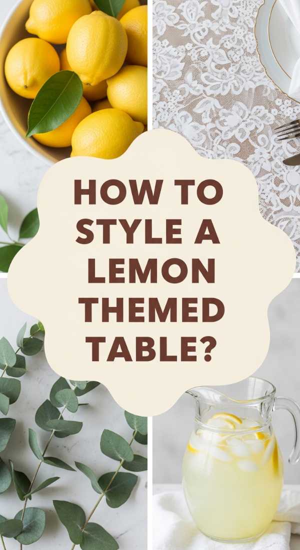 How To Arrange A Zesty Lemon Table For Fresh Summer Entertaining 69e9fc71ec9b7
