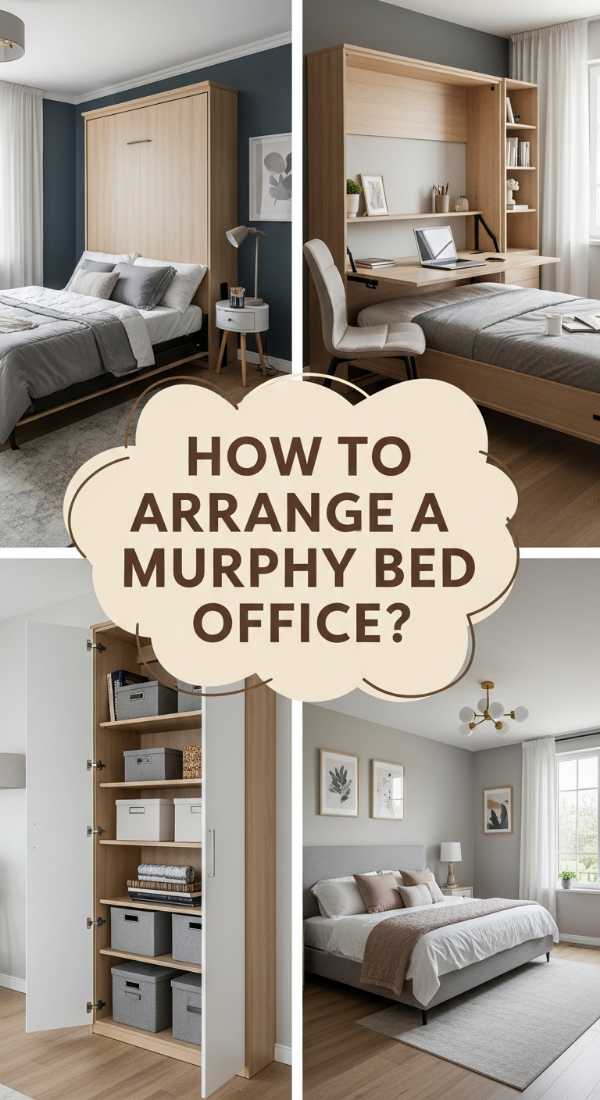 How To Arrange An Office With Murphy Bed Ideas For Seamless Guest Hosting 69e9fb259b95e