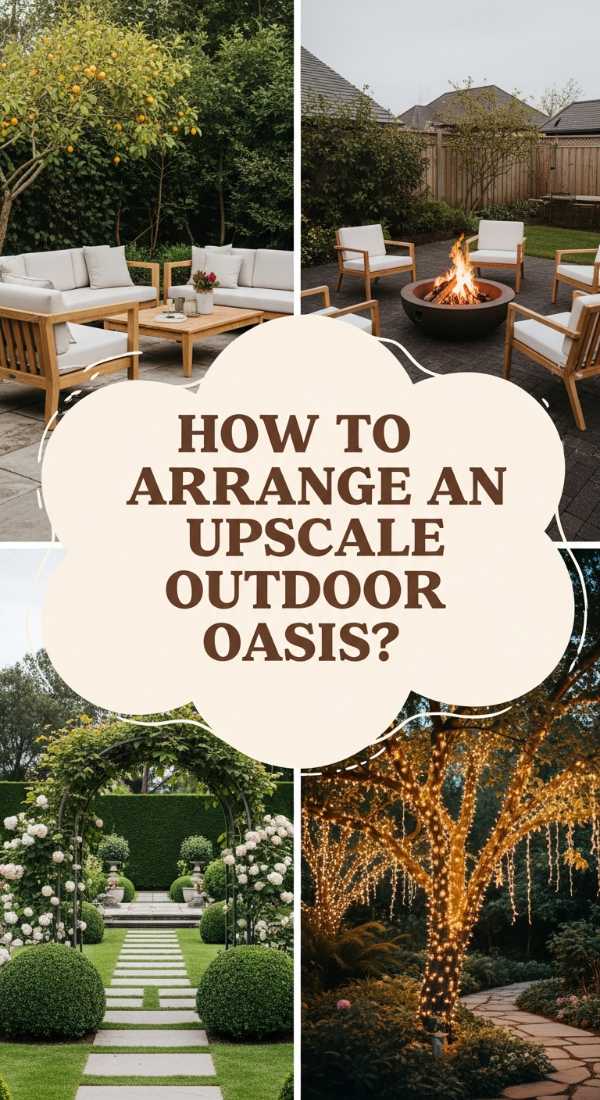 How To Arrange An Upscale Outdoor Oasis For Summer Evenings 69e7227878881