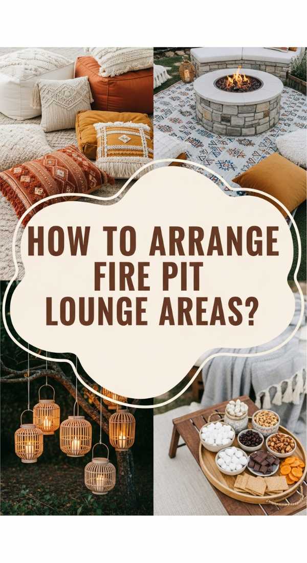 How To Arrange Backyard Fire Pit Ideas Lounge Areas For Maximum Comfort 69f07f0695d8a