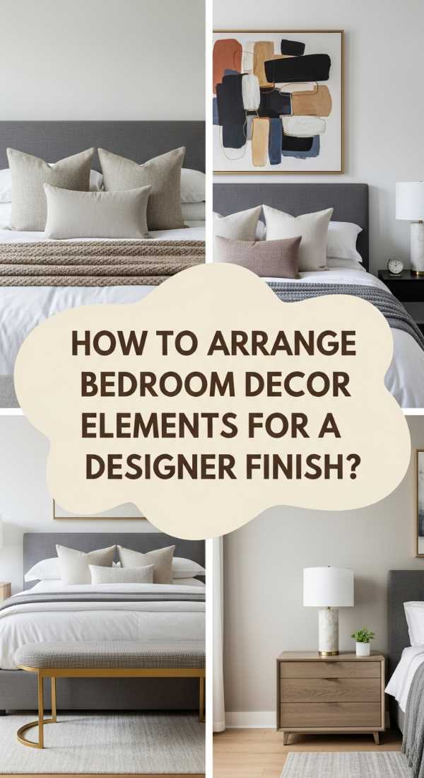 How To Arrange Bedroom Decor Elements For A Designer Finish 69f07edfa04f7