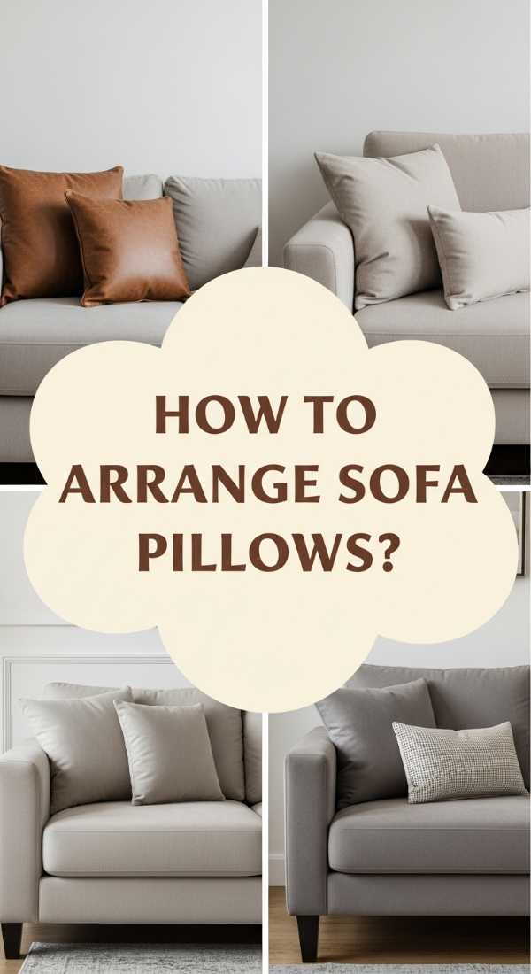 How To Arrange Decorative Pillows For A Professional Sofa Look 69ecacf502323