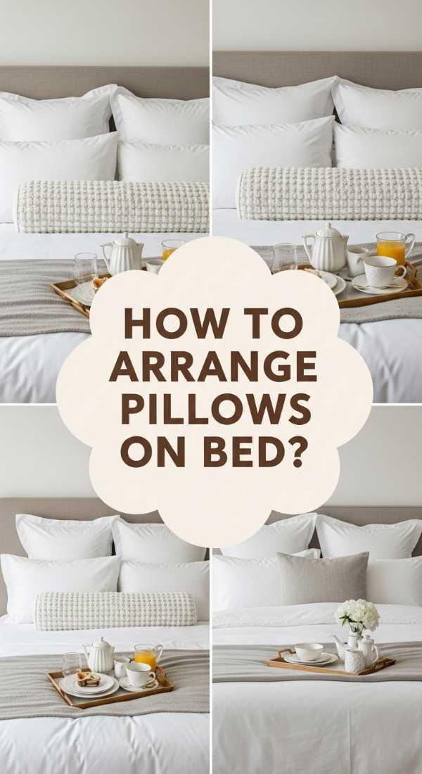 How To Arrange Decorative Pillows On Bed For Ultimate Luxury 69ecb05e032ab