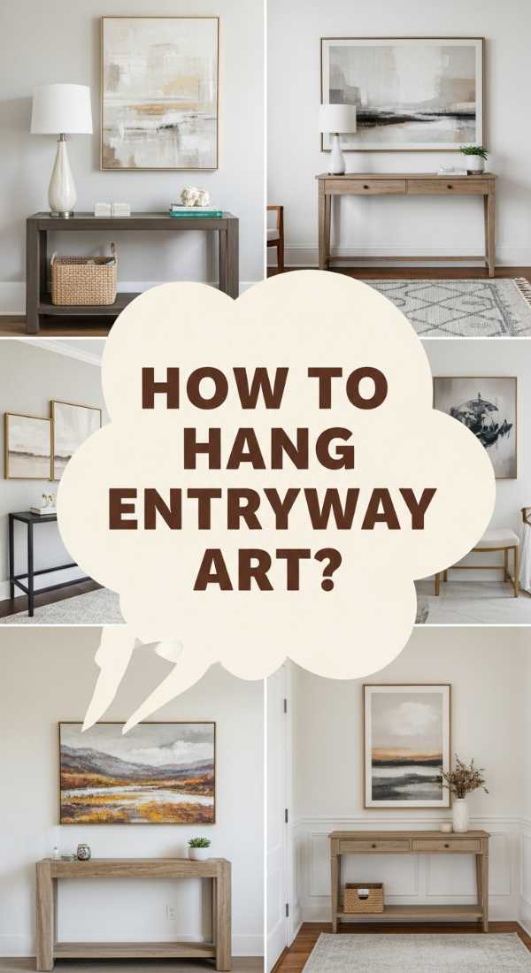 How To Arrange Entryway Art For A Personalized Gallery Style 69e4be085b3ea