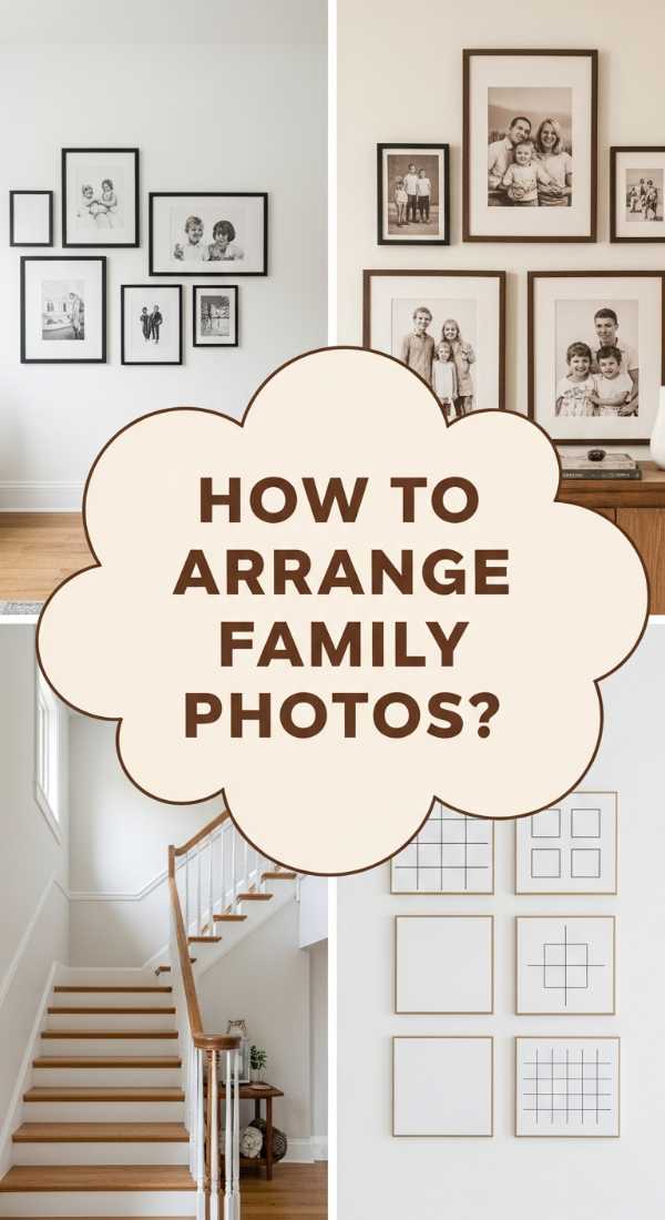How To Arrange Family Photos Wall Decor For A Heartwarming Home Entrance 69e648456243d