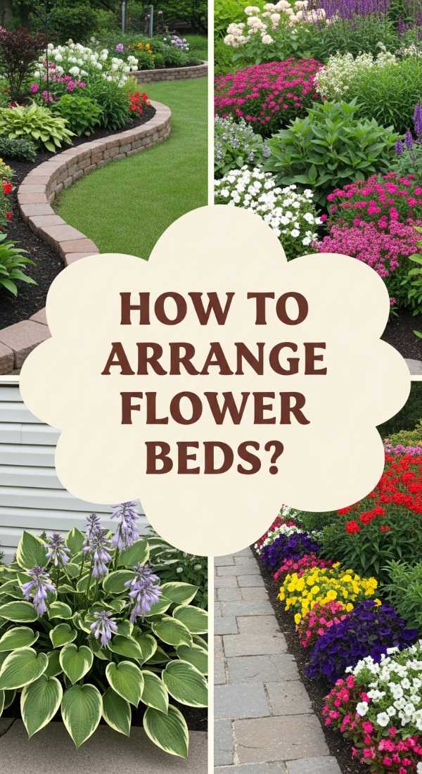 How To Arrange Flower Bed Ideas In Front Of House For Instant Beauty 69df1b5bc5bf5