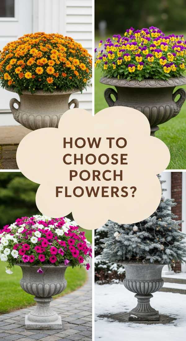 How To Arrange Front Porch Flower Pots For A Seasonal Color Refresh 69f2350d75734
